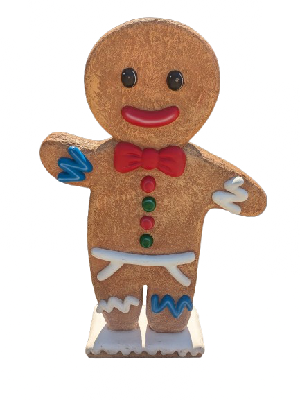 Biscuit petit homme bras écartés (H : 102 cm)