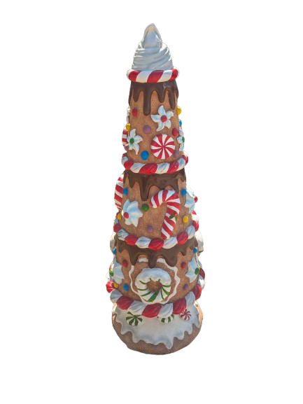 Biscuit Gâteau de bonbons (H : 124 cm)