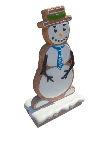 Biscuit Bonhomme de neige (H : 123 cm) - Image 3