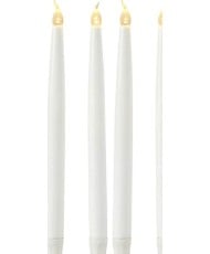Bougie led cire chandelier (H : 22 cm) - Image 2