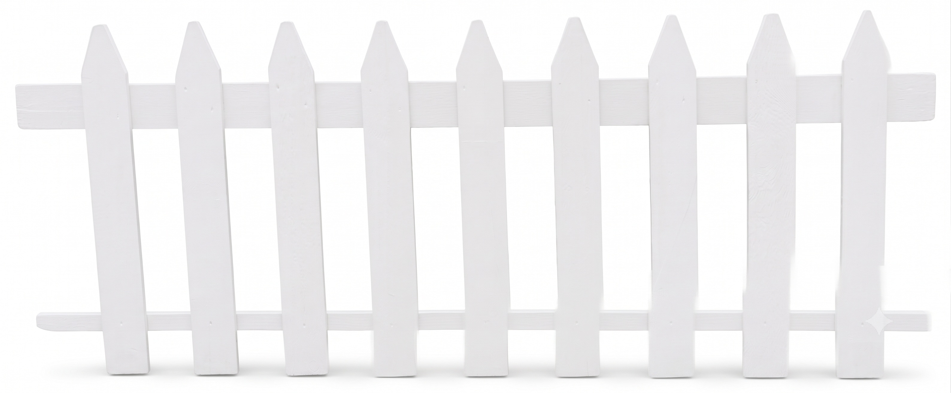 Barrière bois blanche "déco" (€/m) - Image 6