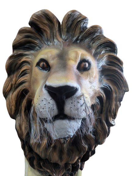 Lion résine (H : 136 cm) - Image 3