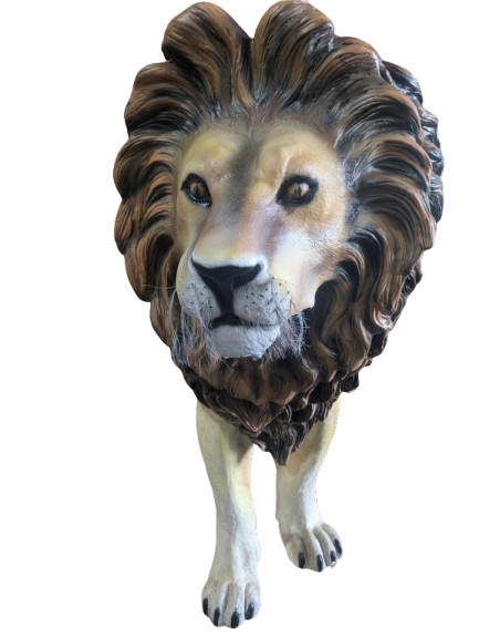 Lion résine (H : 136 cm) - Image 5