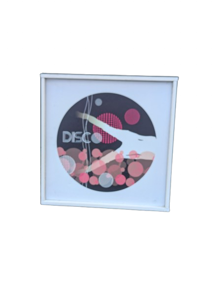 Cadres Disco ( 0,5x0,5m) - Image 2