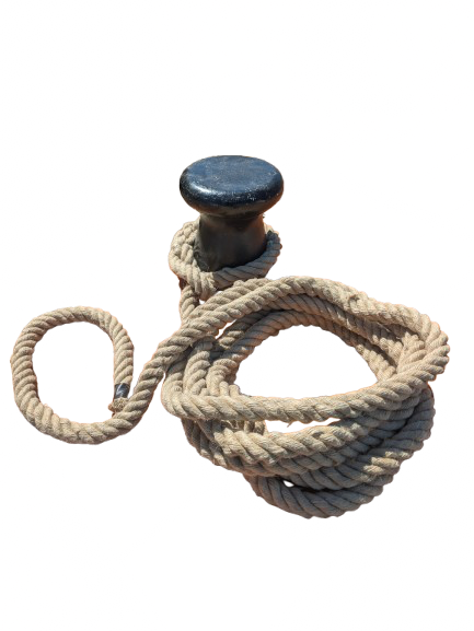 paquebot - Bollard d'Amarrage Vintage avec Cordage - Image 4