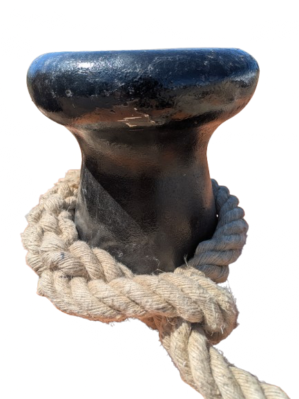 paquebot - Bollard d'Amarrage Vintage avec Cordage - Image 7