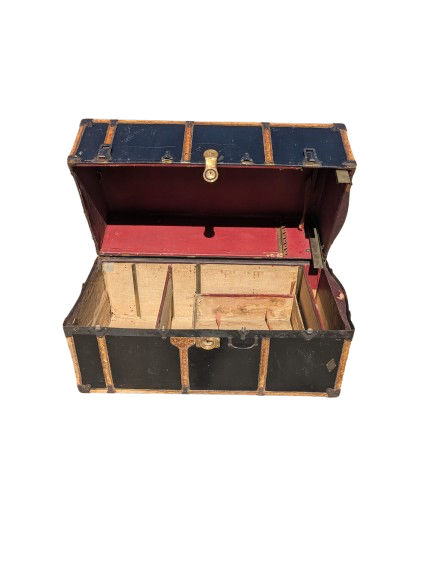Malle de voyage vintage d'époque (XL) - Image 3