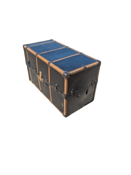 Malle de voyage vintage d'époque (XL) - Image 5