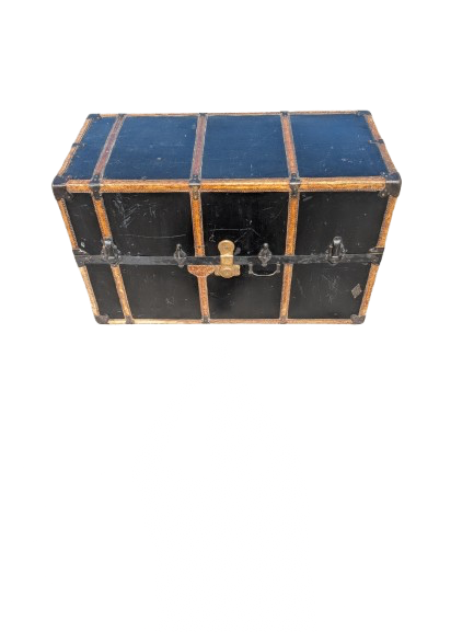 Malle de voyage vintage d'époque (XL) - Image 6