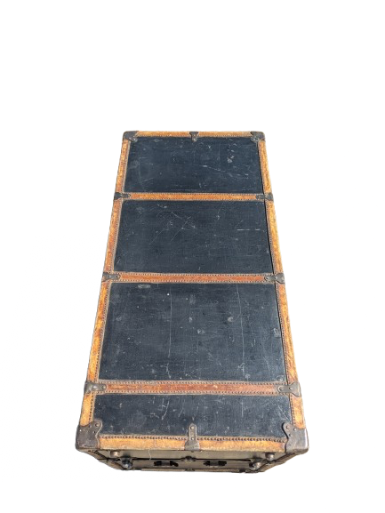 Malle de voyage vintage d'époque (XL) - Image 7