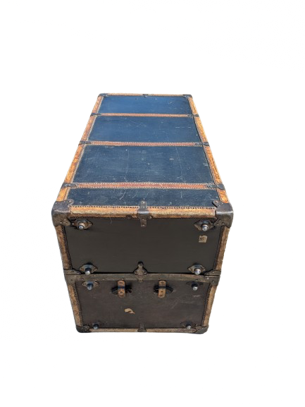 Malle de voyage vintage d'époque (XL) - Image 8