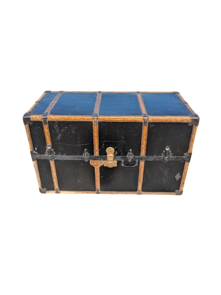 Malle de voyage vintage d'époque (XL) - Image 10