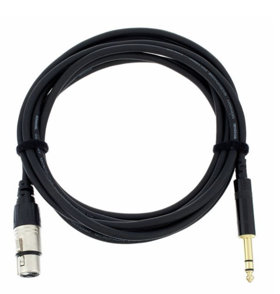 Jack / Xlr femelle 3m