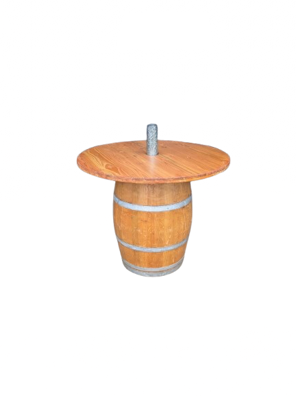 Tonneau Vernis - Support pour mât Guinguette - Image 5