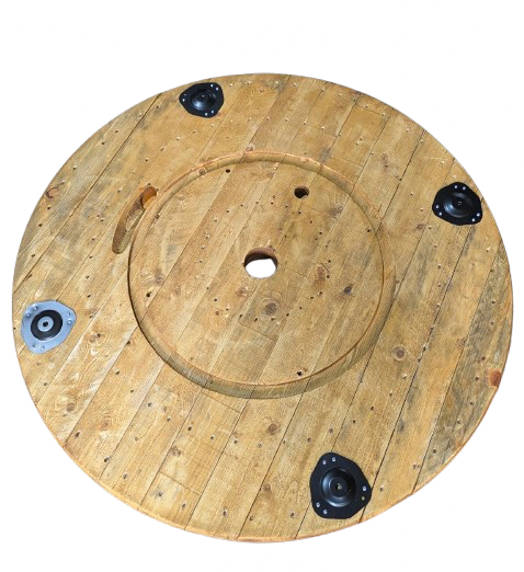 Plateau touret D=1,05m (mange debout tonneau / table basse) - Image 5