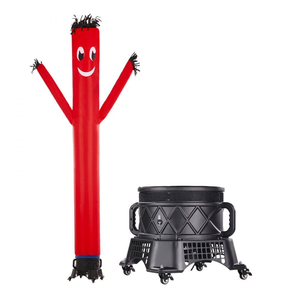 Bonhomme gonflable dansant ( Air Dancer ) 10 pi, rouge