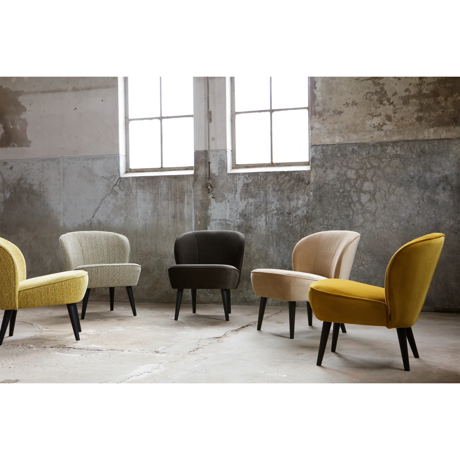 Thumbnail 3 voor Sara fauteuil warmgroen