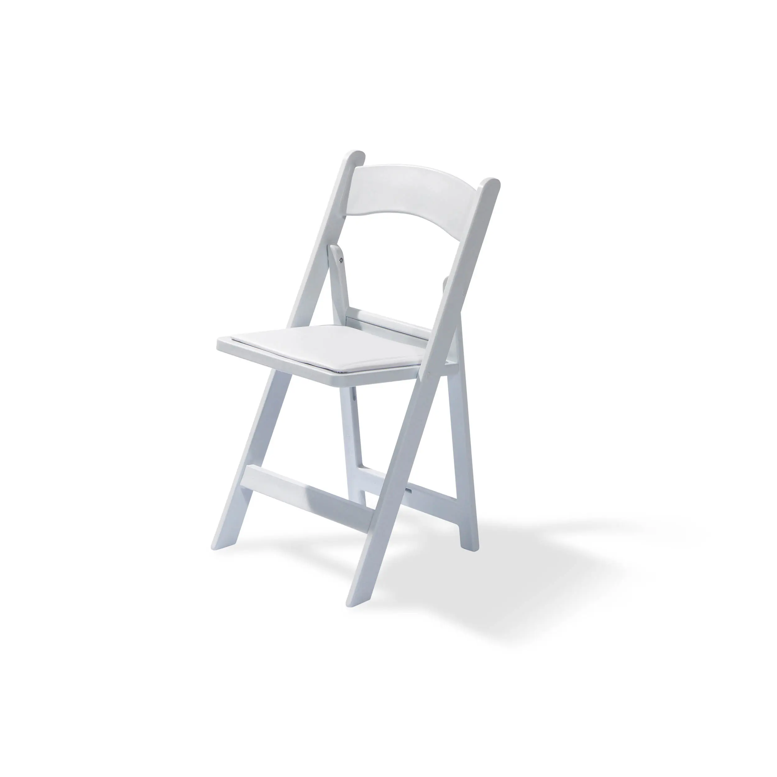 Klapstoel, wedding chair wit
