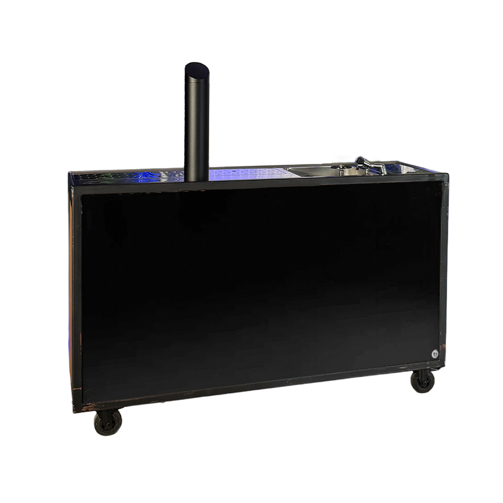 Mobiele Bar - Solid - Zwart