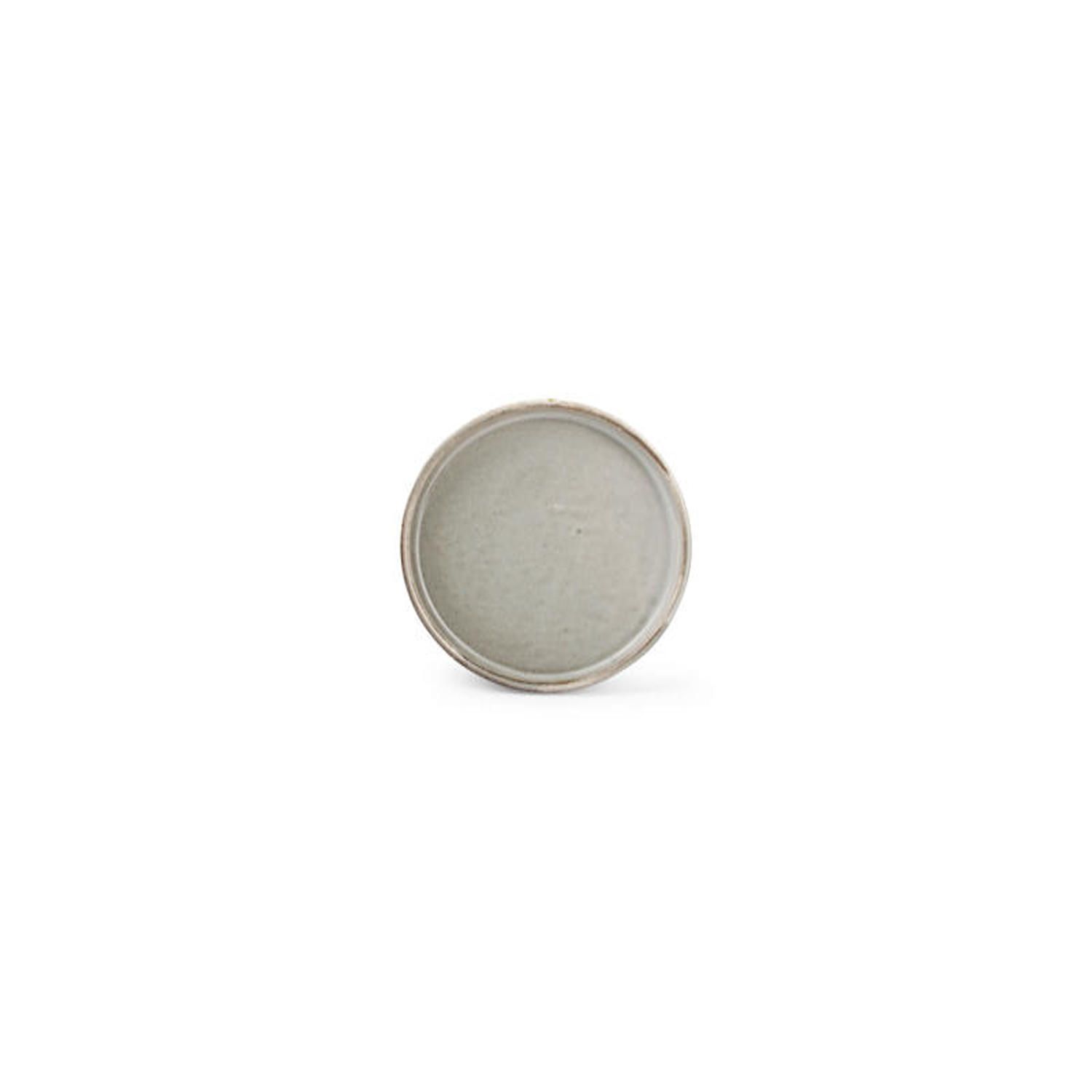 Plat bordje (sideplate) Ceres Grey 13,5x2cm
