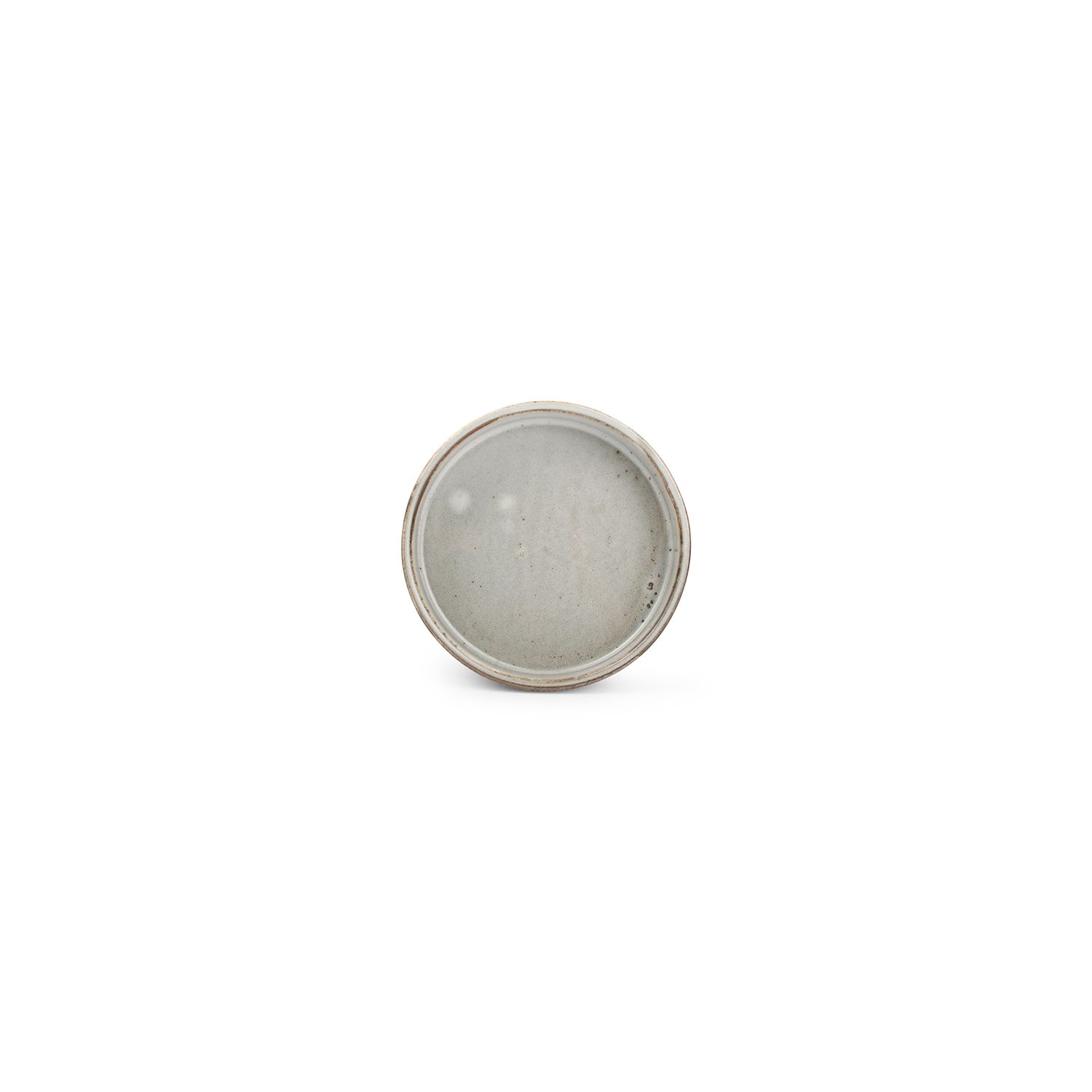 Diep bordje (sideplate) Ceres Grey 13,5x2cm