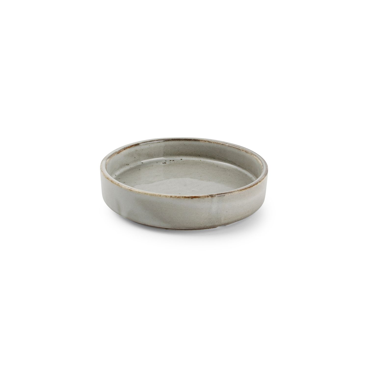Thumbnail 2 voor Diep bordje (sideplate) Ceres Grey 13,5x2cm
