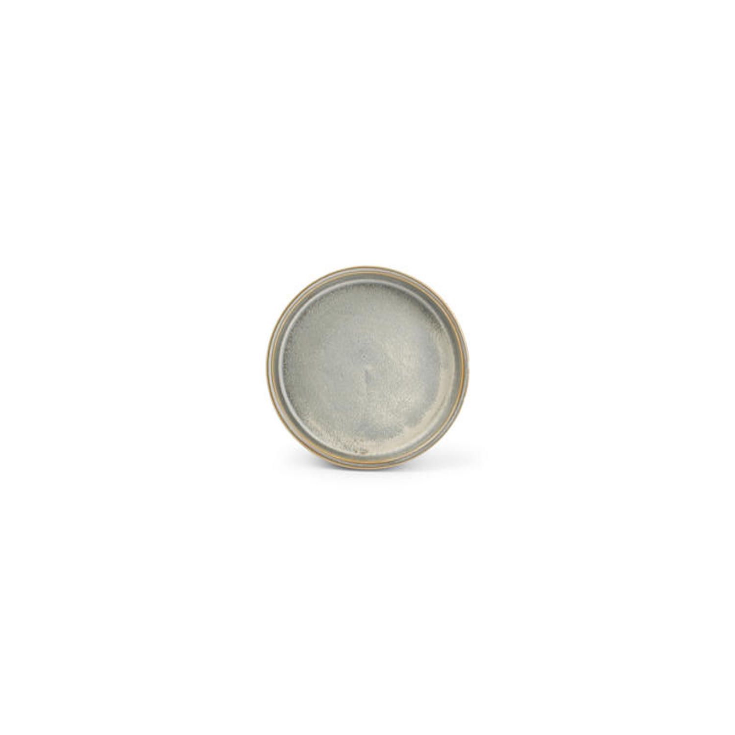 Diep bordje (sideplate) Green Usko 13,5x3cm afbeelding