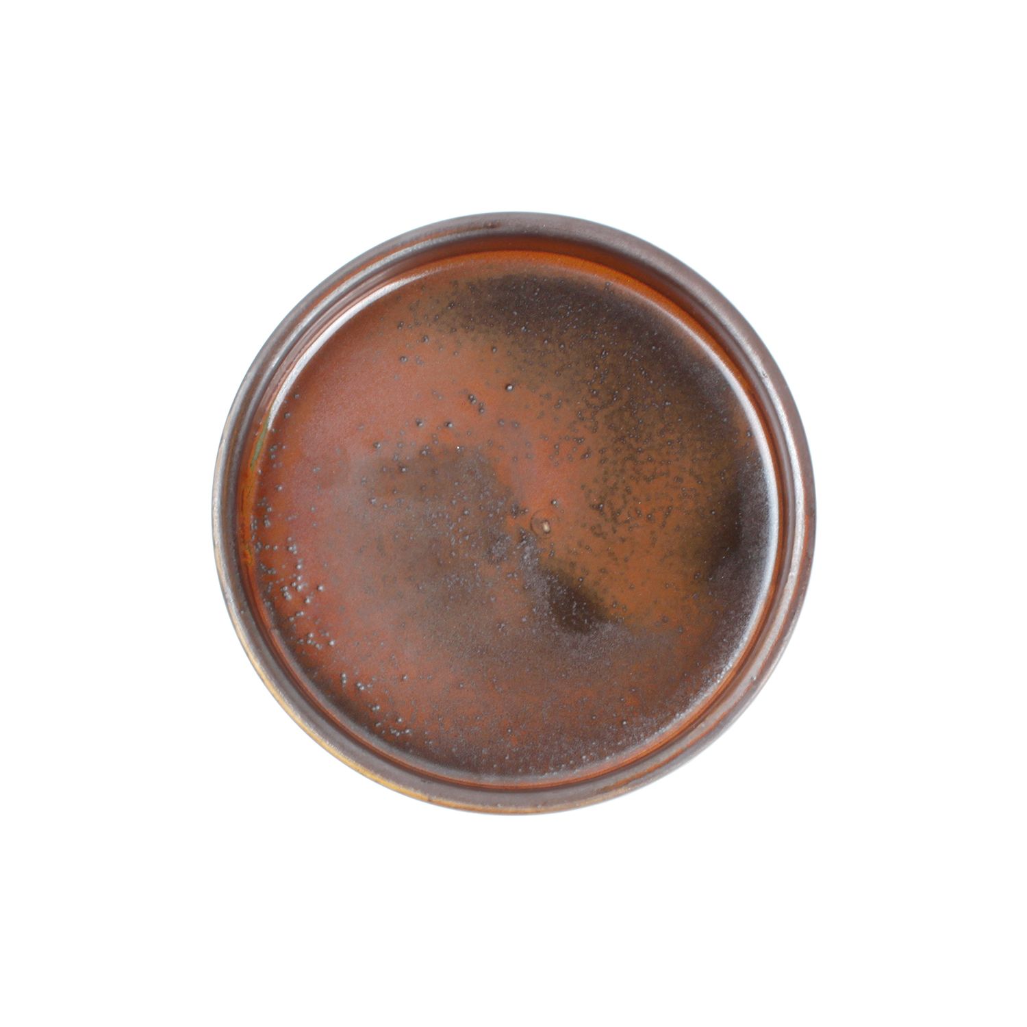 Thumbnail 3 voor Diep bordje (sideplate) bruin Escura 13,5x3cm