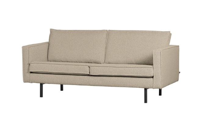 Bank 2,5-zits  bouclé beige
