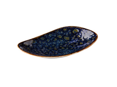 Rechthoekig bord Lief blauw 20,5 cm