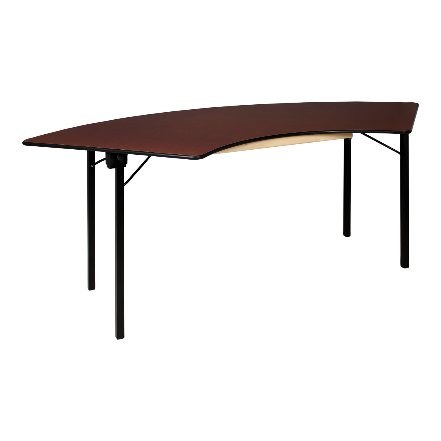 Klaptafel 1/4 rond 80cm breed