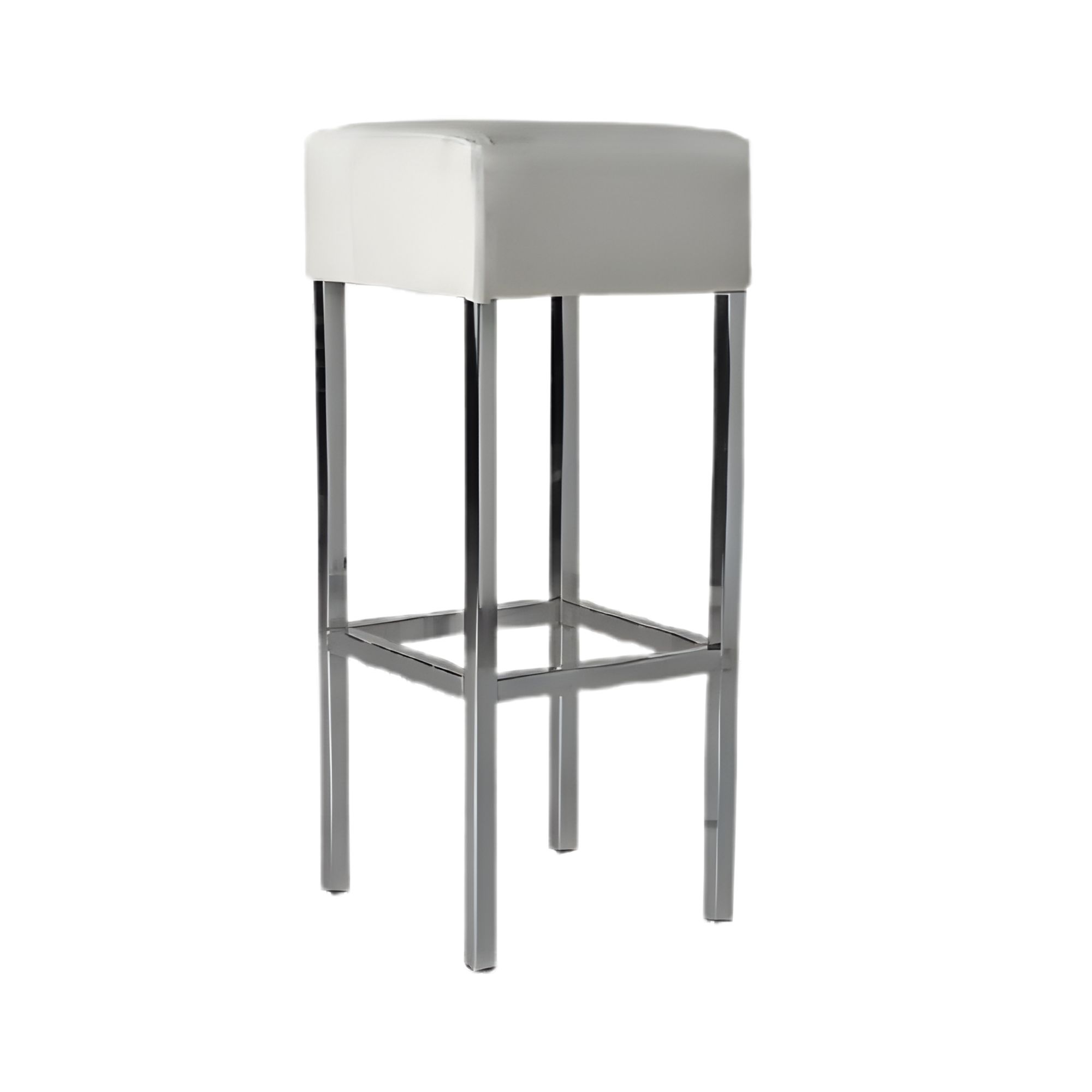 Barkruk White vierkant