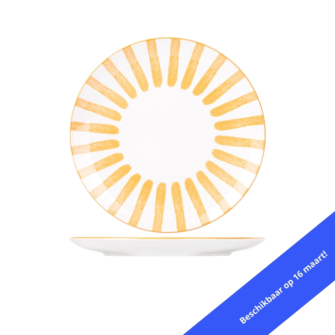Plat bord 27 cm Cabana Oranje