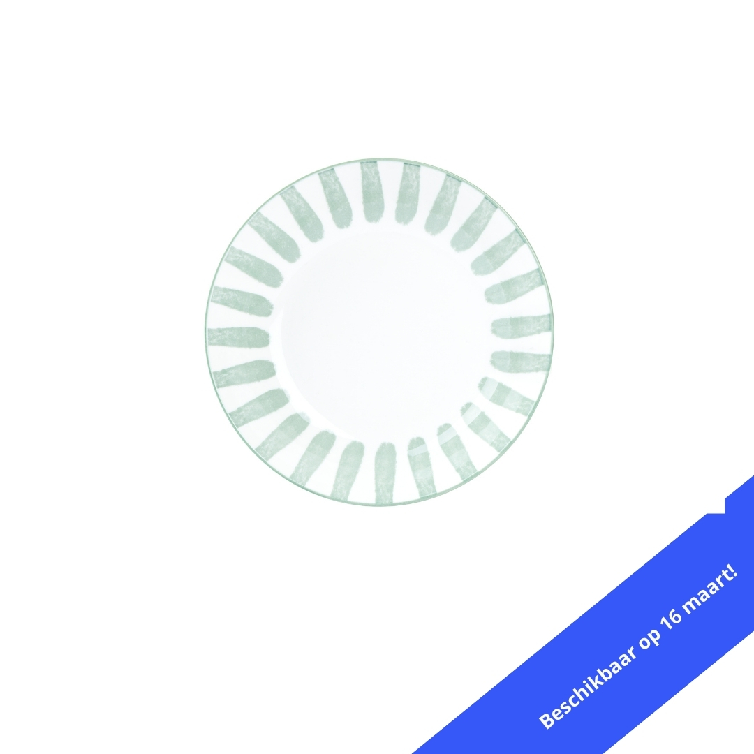 Diep bord 20 cm Cabana groen