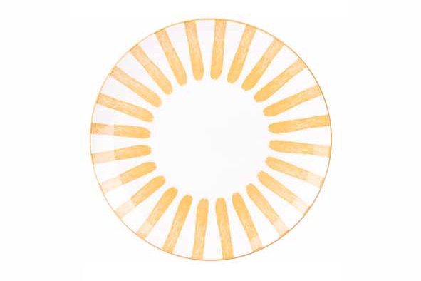 Plat bord 27 cm Cabana Oranje