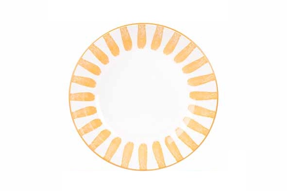 Diep bord 20 cm Cabana Oranje