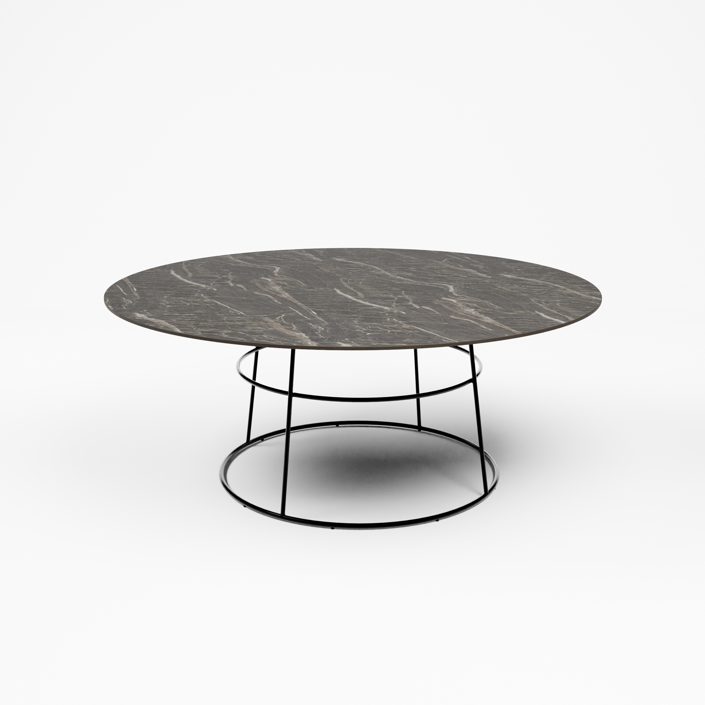 Dinertafel Black Elegance 180cm Ø