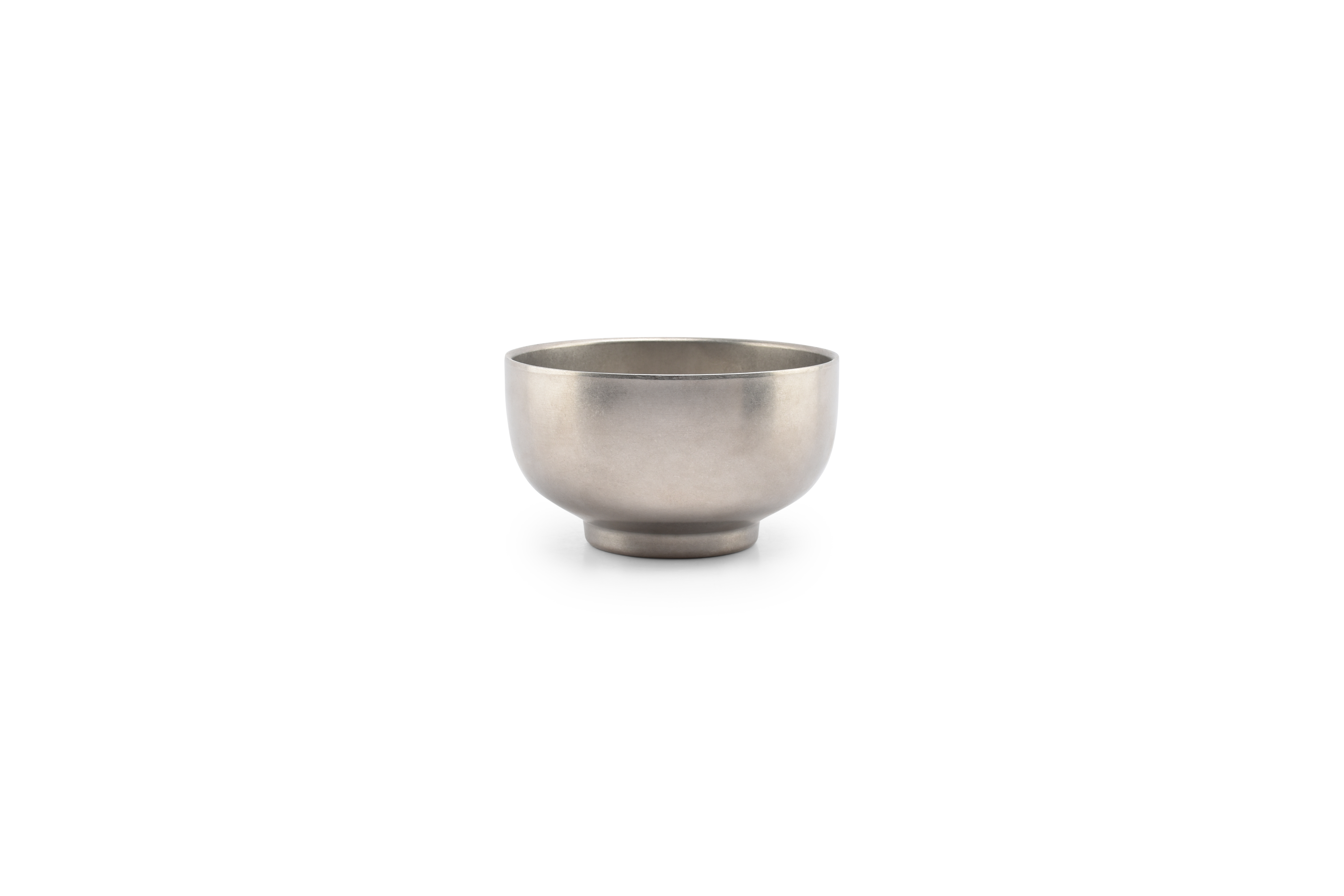Kom 13xH7,5cm dubbelwandig vintage zilver