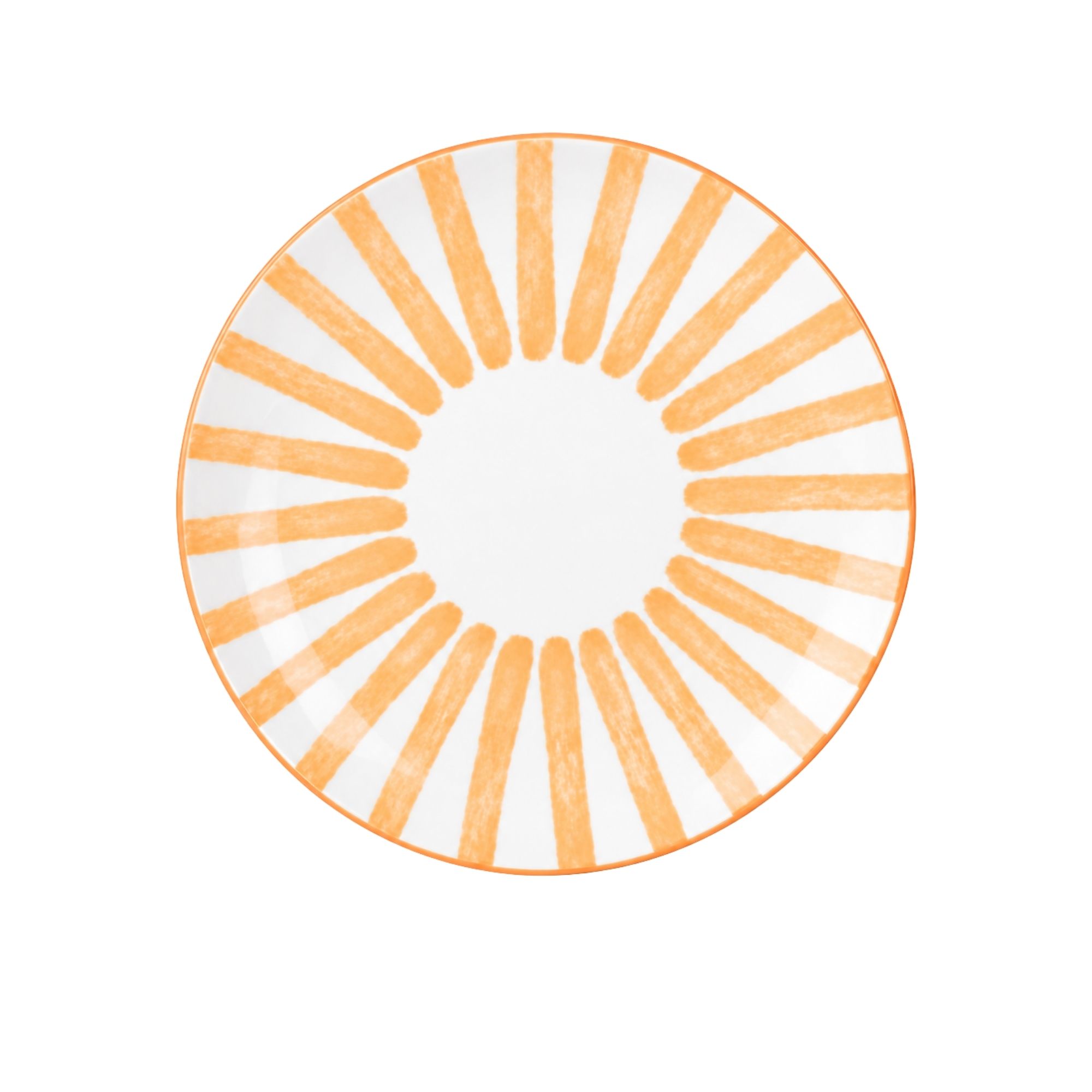 Plat bord 20,5 cm Cabana oranje