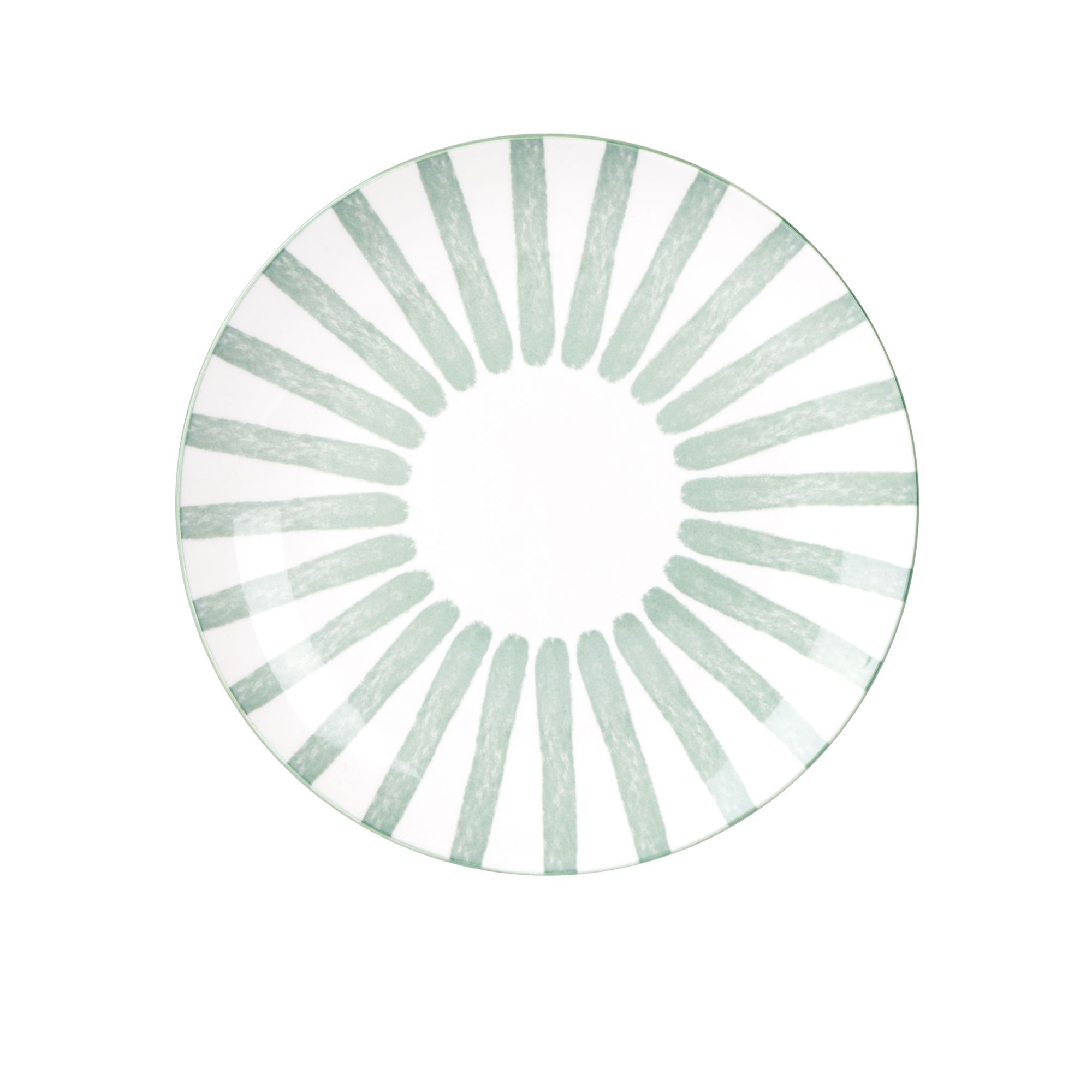 Plat bord 20,5 cm Cabana groen