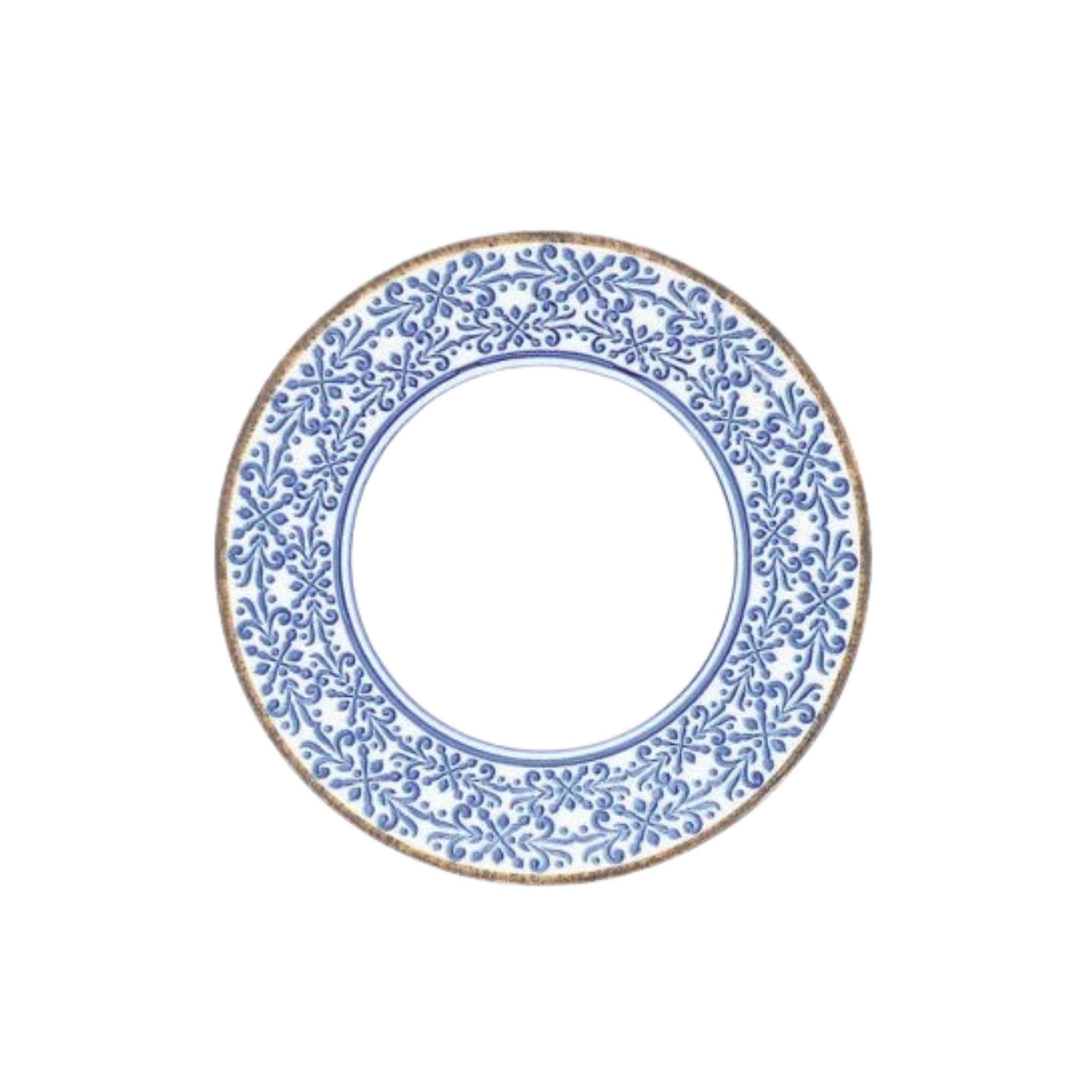 Plat bord Azul blauw 21cm
