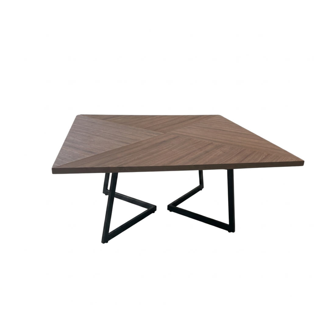 Mesa Nogal Cuadrada (10 puestos)(1.60 x 1.60 m)