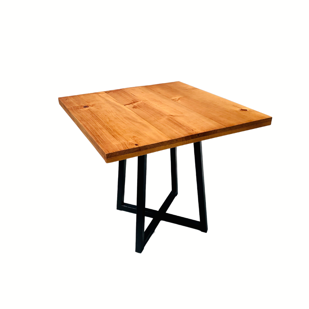Mesa Madeira Rústica (4 puestos)(0.90 x 0.90m)