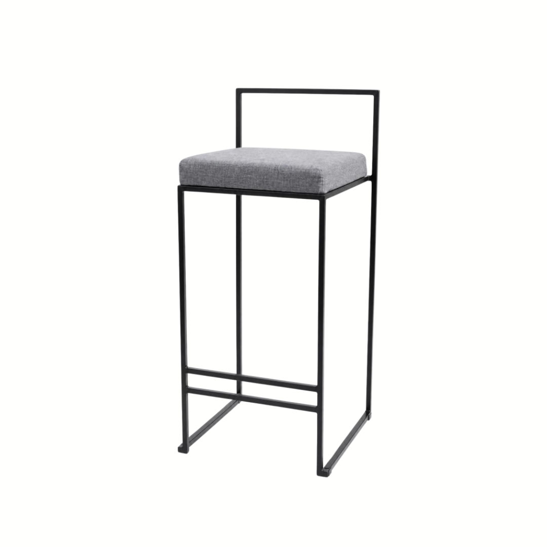 Taburete Gary Grey