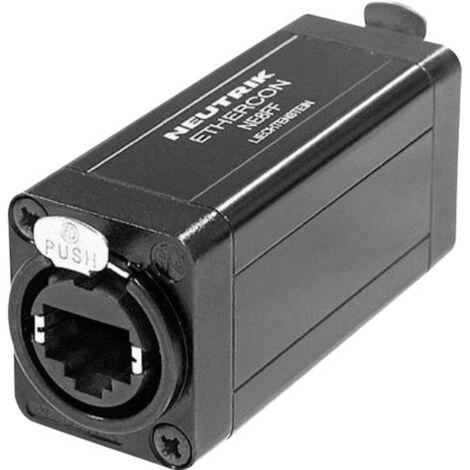 Raccord Ethercon NEUTRIK NE8FF RJ45 Cat 5 femelle / femelle