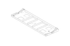 Base Plate pour JBL VTX V20 + Vis papillon en M20