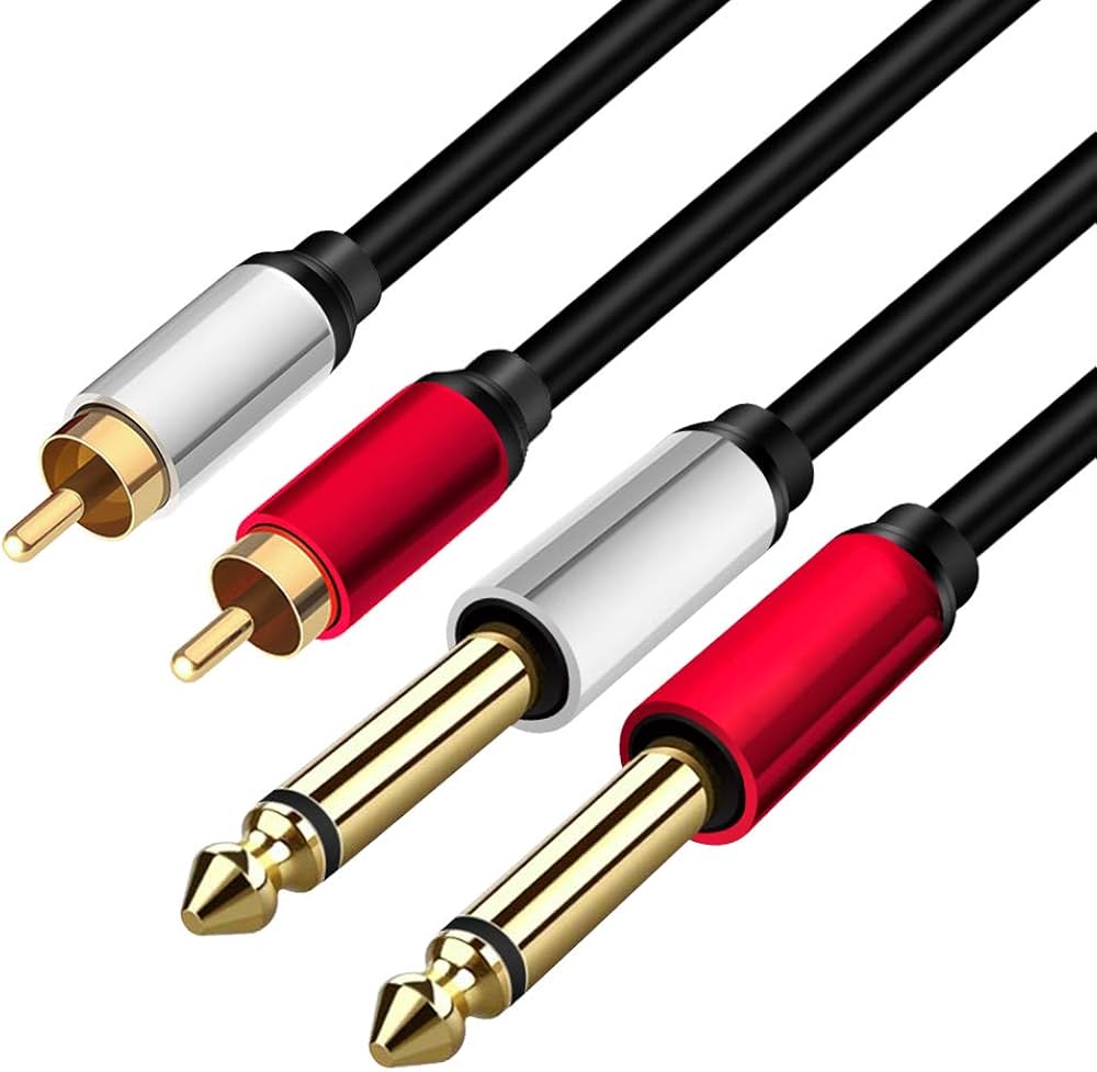 Câble double RCA/2 jacks