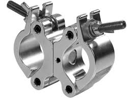 Collier Double aluminium 49-51mm pivotant - 500kg