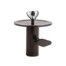 Coupelle avec vis et papillon pour pieds mât 35mm