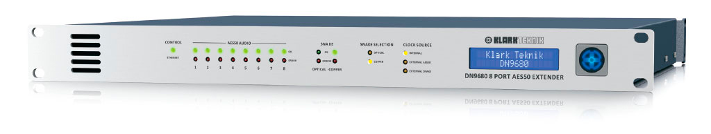Combineur/expandeur KLARK TEKNIK DN9680 AES50 SUPERMAC/HYPERMAC + Fibre